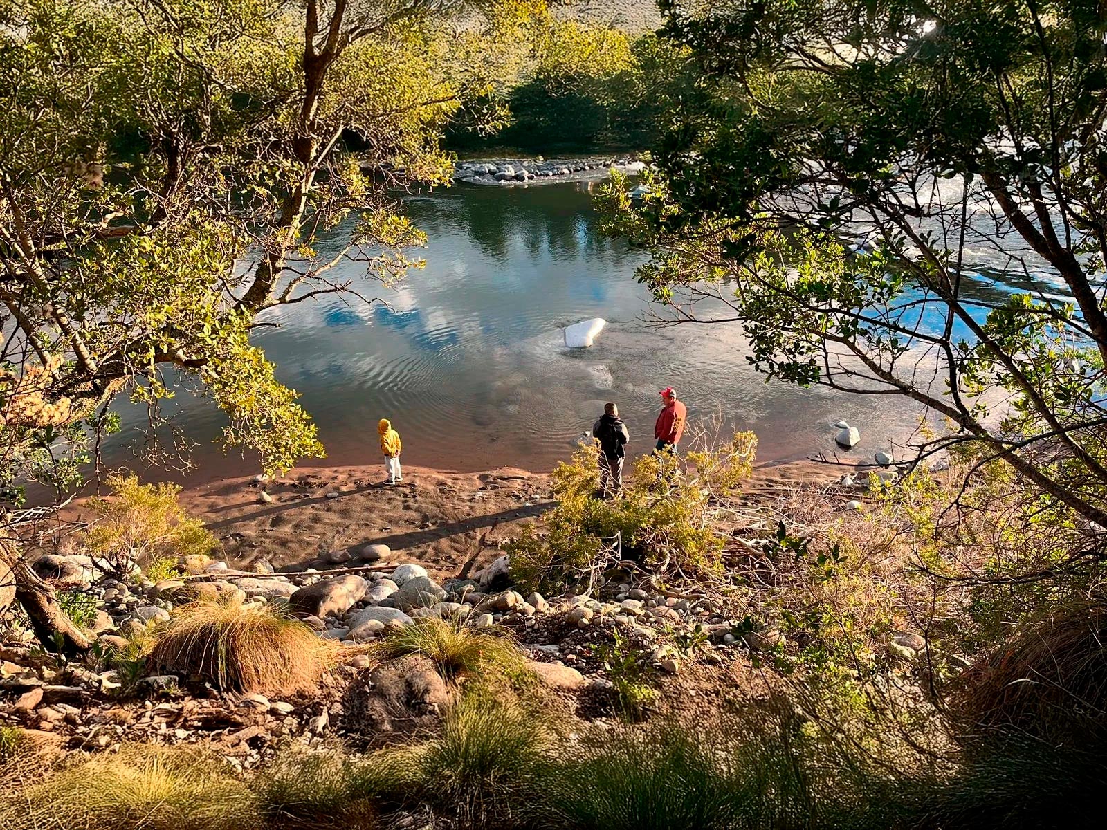 Vista de los deslindes y caminos interiores del proyecto Las Pilcas